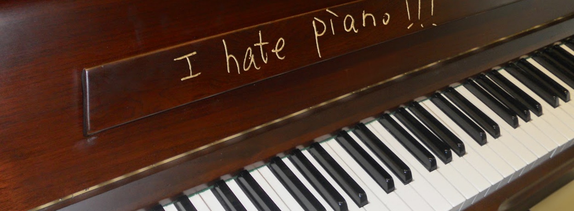 I Hate Piano!