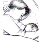 餵哺母乳時, 抱寶寶不同方法
