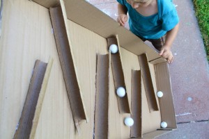 自製紙皮Ball-maze，跟孩子玩創意