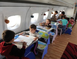 飛機都可以做幼稚園！