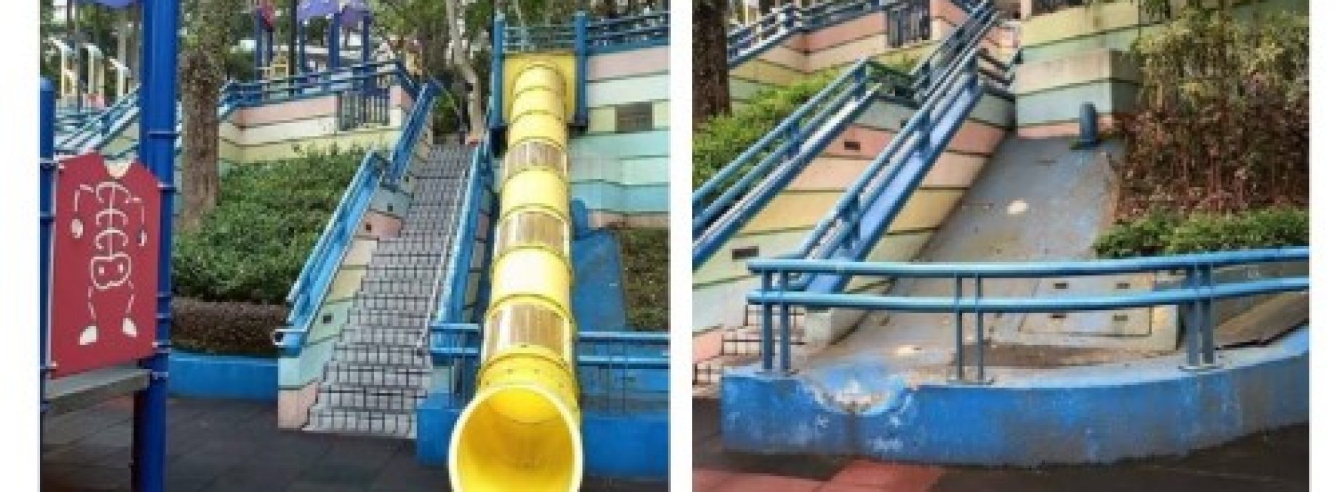 香港公園訂造重置兒童滑梯