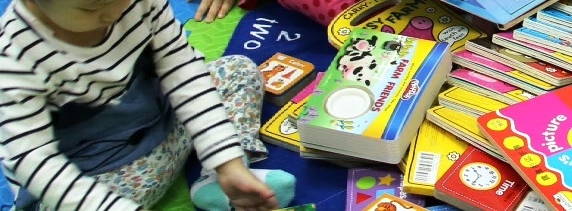 兒童「專屬漂書區」‧「交換圖書」由1,000本開始