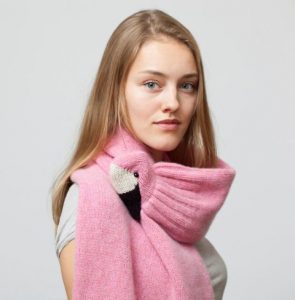 高質「3D動物」頸巾，一家暖笠笠過冬