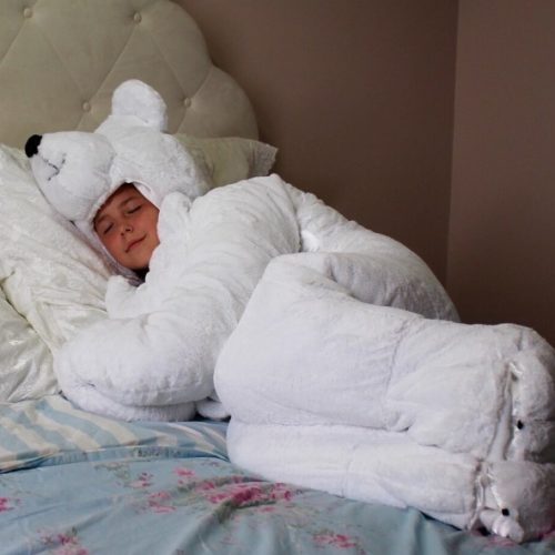 北極熊睡袋‧唔怕小朋友”走被”