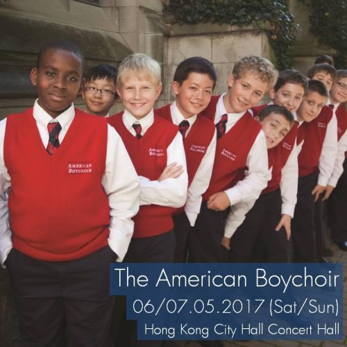 美國男童合唱團假香港大會堂與香港城市室樂團合作演出【2017年5月6日及7日】